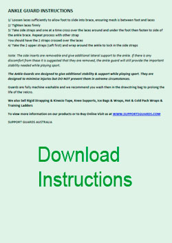 Download Ankle Brace Instructions